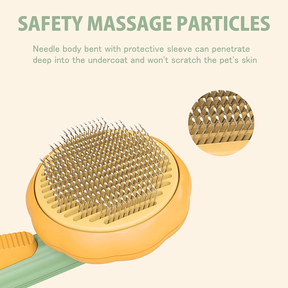 Pumpkin™ Self-Cleaning Slicker Brush