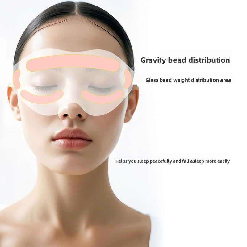 3D Gravity Beads Memory Foam Blackout Eye Mask