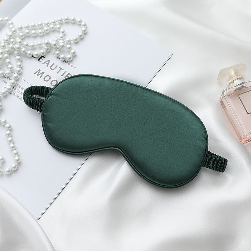 Soft Satin Sleep Eye Mask with Adjustable Band