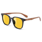 Photochromic Anti-blue Light Glasses Square Frame Retro Unisex