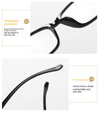 Color Changing 5025 Orange Anti-blue Light UV Glasses CR39