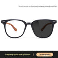 Photochromic Anti-blue Light Glasses Square Frame Retro Unisex