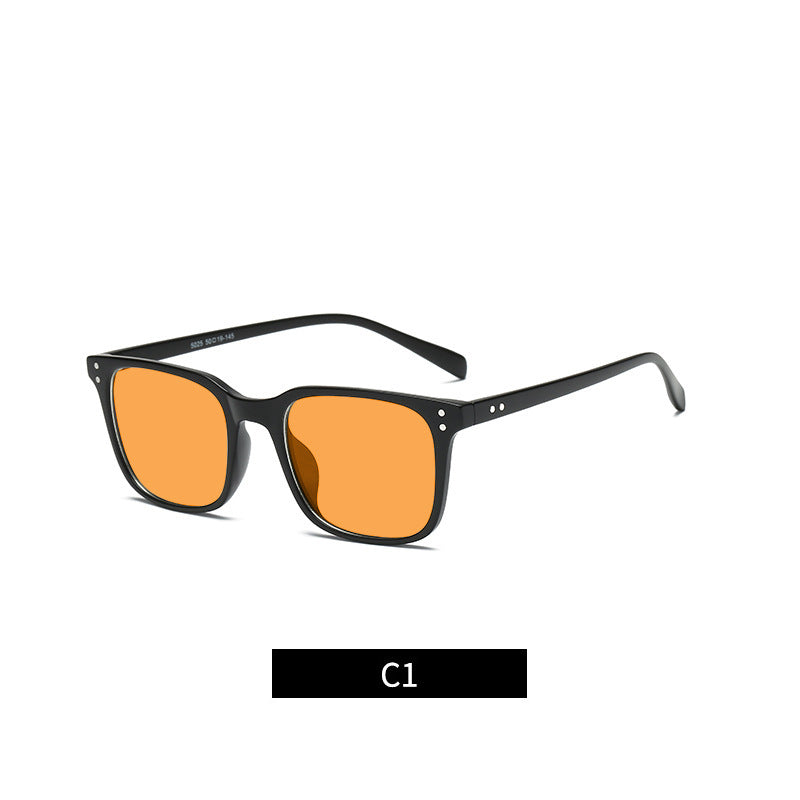 Color Changing 5025 Orange Anti-blue Light UV Glasses CR39