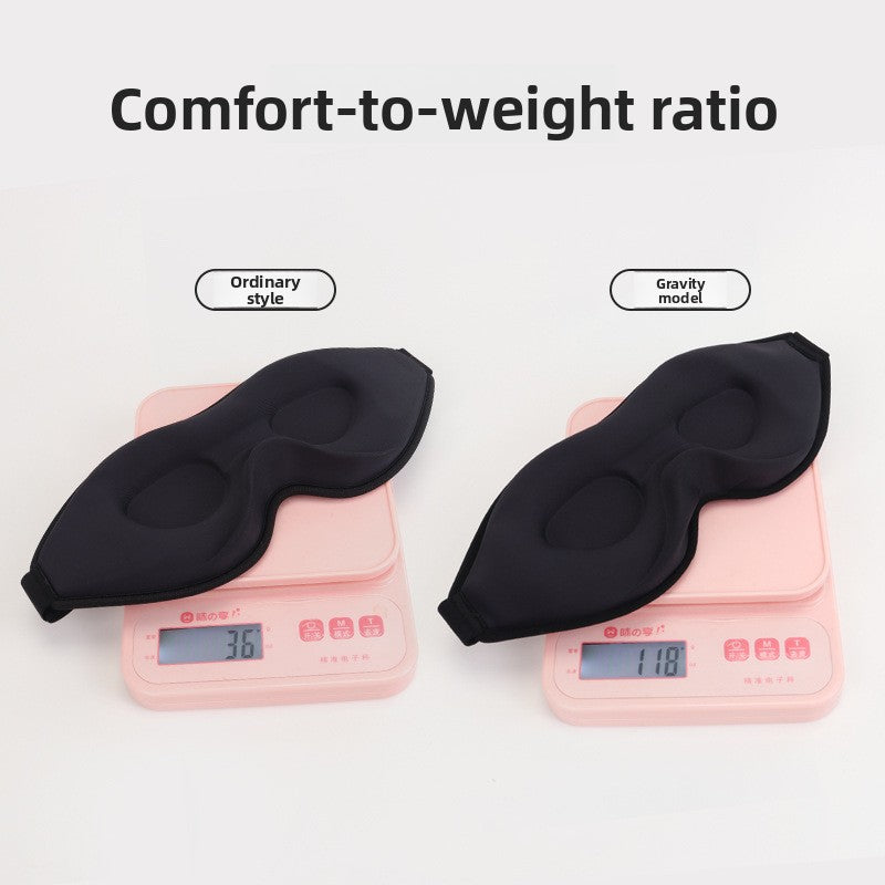 3D Gravity Beads Memory Foam Blackout Eye Mask