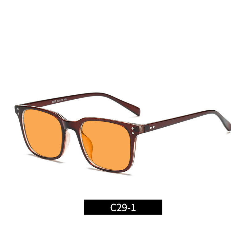 Color Changing 5025 Orange Anti-blue Light UV Glasses CR39